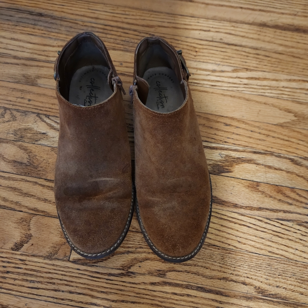 Clark's booties size 7